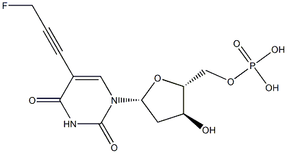 5-(3-fluoropropyn-1-yl)-2'-deoxyuridine 5'-phosphate|