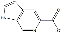 pyrrolo(2,3-c)pyridine-5-carboxylate 结构式