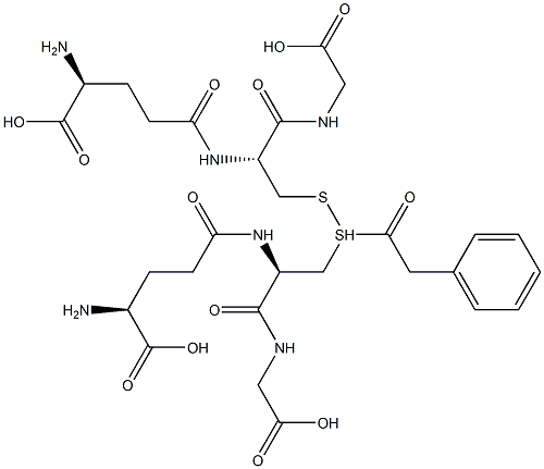 S-苯乙酰-谷胱甘肽,,结构式