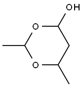 2,6-dimethyl-1,3-dioxane-4-ol,,结构式