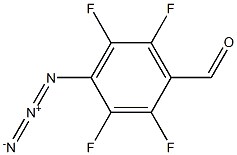p-azidotetrafluorobenzaldehyde 化学構造式