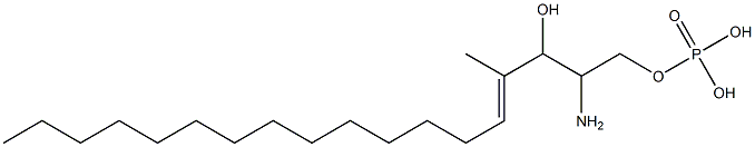 4-methylsphingosine 1-phosphate|