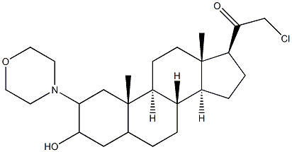 21-chloro-3-hydroxy-2-(4-morpholinyl)pregnan-20-one