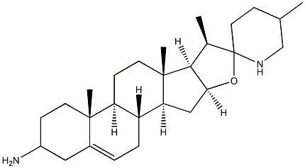 3-amino-5-spirosolene Structure