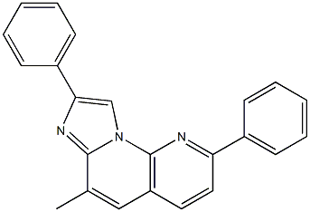 6-methyl-2,8-diphenylimidazo(1,2-a)(1,8)naphthyridine