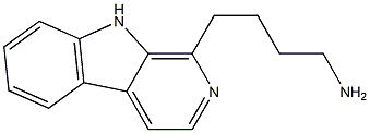 1-(4-aminobutyl)-beta-carboline Structure