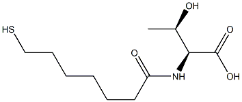  N-(7-mercaptoheptanoyl)threonine