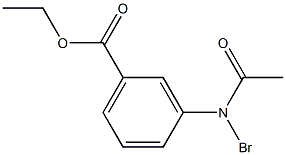 3-bromoacetylamino benzoic acid ethyl ester