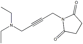  N-(4-diethylamino-2-butynyl)-succinimide