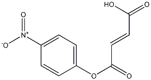 4-nitrophenyl fumarate Structure