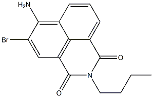 4-amino-3-bromo-N-butyl-1,8-naphthalenedicarboximide