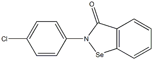 2-(4-chlorophenyl)-1,2-benzisoselenazol-3(2H)-one