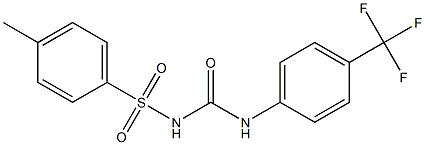  N-(4-methylphenylsulfonyl)-N'-(4-trifluoromethylphenyl)urea