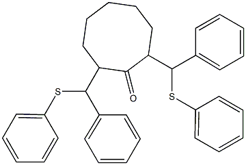 2,8-BIS((ALPHA-PHENYLTHIO)BENZYL)CYCLOOCTANONE