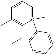 1-PHENYL-1-META-XYLYL-ETHANE Structure
