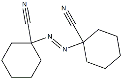 AZODICYCLOHEXANECARBONITRILE Structure