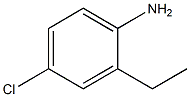 ANILINE,4-CHLORO-2-ETHYL- 结构式