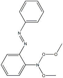 DIMETHOXYHYDROXYAMINOAZOBENZENE 结构式