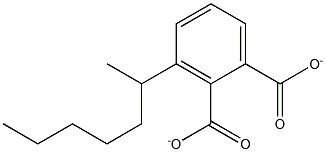 DL-MONO-1-METHYL-HEXYL-PHTHALATE Structure