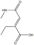 METHYLCARBAMYLETHYLACRYLATE Structure