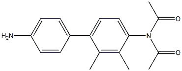 N,N-DIACETYLDIMETHYLBENZIDINE 结构式