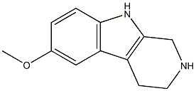 6-METHOXYL-1,2,3,4-TETRAHYDRO-BETA-CARBOLINE Structure