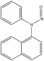 N-NITROSO-N-PHENYL-1-NAPHTHYLAMINE Struktur