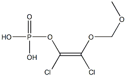 DIMETHOXYDICHLORVINYLPHOSPHATE Structure