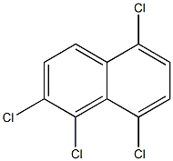 1,2,5,8-TETRACHLORONAPHTHALENE 结构式