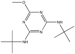 2-METHOXY-4,6-BIS(TERT-BUTYLAMINO)-S-TRIAZINE