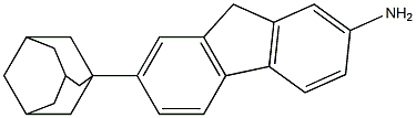 7-ADAMANTYL-2-AMINOFLUORENE 结构式