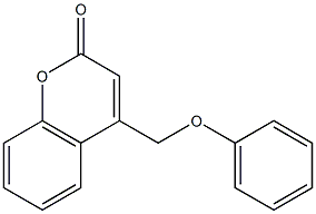 4-(PHENYOXYMETHYL)COUMARIN Struktur