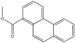 PHENANTHRENECARBOXYLICACIDMETHYLESTER Struktur