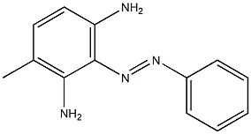 2,6-DIAMINO-3-METHYLAZOBENZENE Struktur