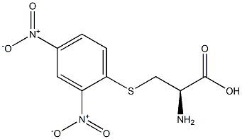 CYSTEINE,S-(2,4-DINITROPHENYL)- Structure