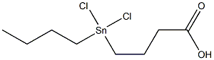 N-BUTYL(3-CARBOXYPROPYL)TINDICHLORIDE Structure
