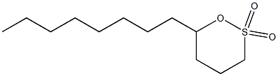 DODECANE1,4-SULTONE Structure