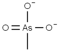 METHANEARSONATE 化学構造式