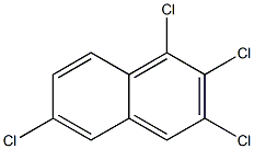 1,2,3,6-TETRACHLORONAPHTHALENE Structure