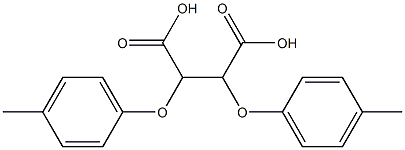 DI-TOLUYLTARTARICACID,,结构式