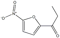 2-PROPIONYL-5-NITROFURAN 结构式