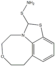 OXYDIETHYLENEBENZOTHIAZOLE-2-SULPHENAMIDE Structure