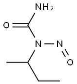 N-NITROSO-SEC-BUTYLUREA 化学構造式