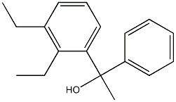 DIETHYL-ALPHA-METHYL-BENZHYDROL 结构式