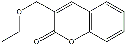ETHOXYMETHYLCOUMARIN 化学構造式