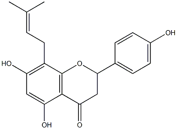  5,7,4'-TRIHYDROXY-8-PRENYLFLAVANONE