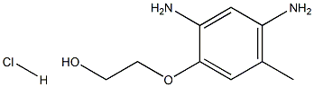 2,4-DIAMINO-5-METHYLPHENOXYETHANOLHYDROCHLORIDE,,结构式