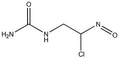 NITROSOCHLOROETHYLUREA Structure