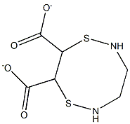 ETHYLENEDIAMINEMERCAPTOSUCCINATE Struktur