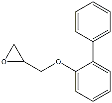 3-(2-PHENYLPHENOXY)-1,2-EPOXYPROPANE 化学構造式